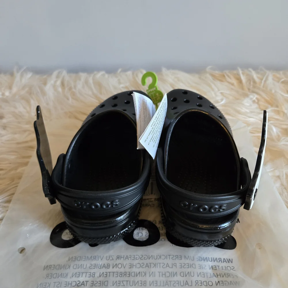 Crocs Kids Black - Classic Comfort